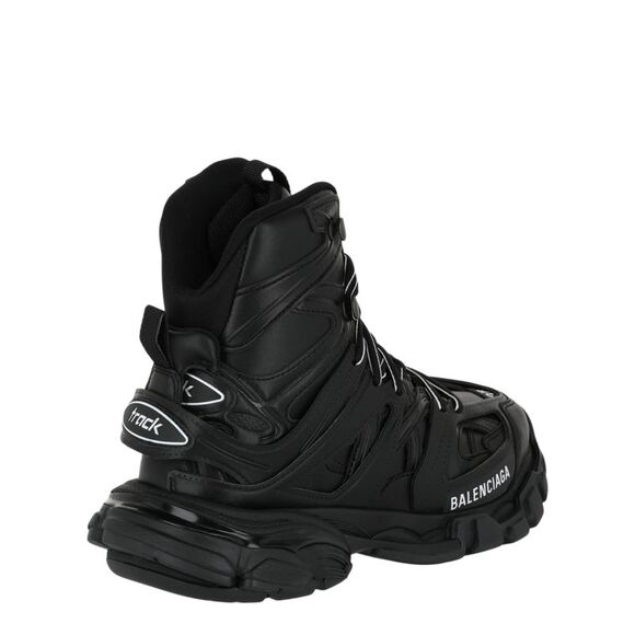 Balenciaga Track Hike High-Top Sneakers Black Womens - Picture 3 of 6